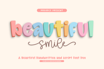 Beautiful Smile Fonts for Designers & Creatives