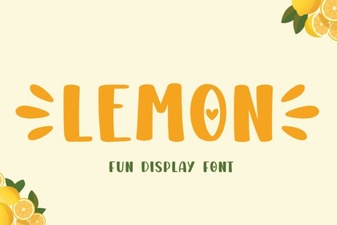 Lemon Font: Your Go-to Design Resource