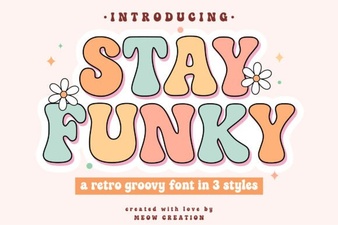 Funky Font Designs for Creative Digital Projects