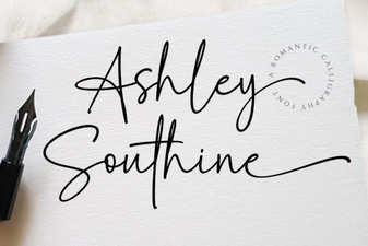 Ashley Southine Font Projects & Creative Uses